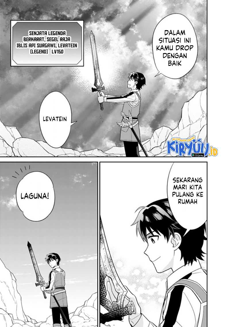 Seisan Shoku o Kiwame Sugi tara Densetsu no Buki ga Ore no Yome ni Narimashita Chapter 09 Gambar 26
